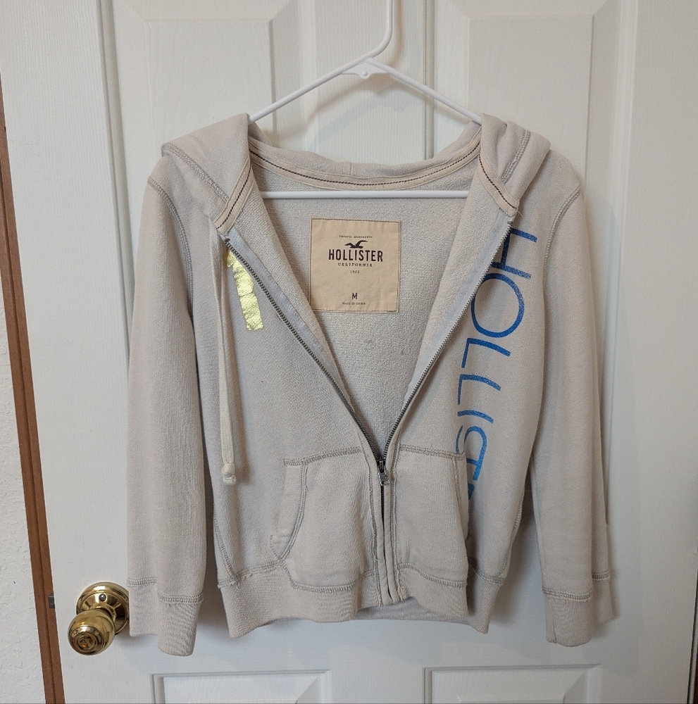 Hollister Cropped Hoodie